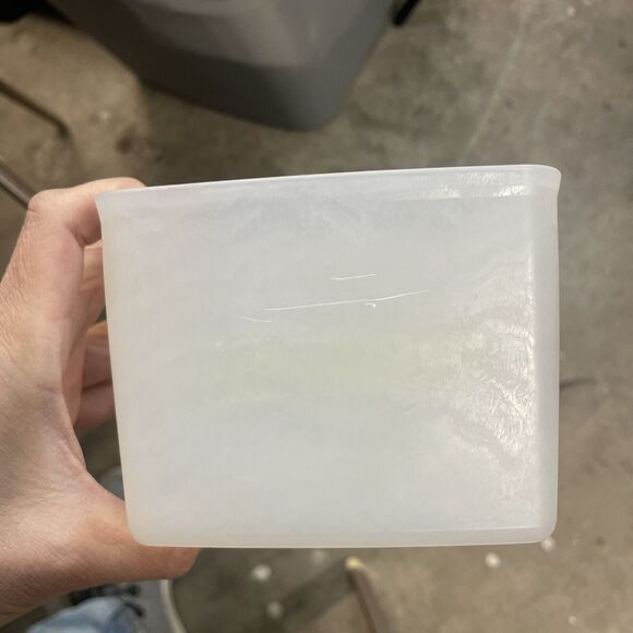 Set (3) VTG TUPPERWARE Freezer Containers # 311 #312 with Clear Lids - Picture 8 of 10